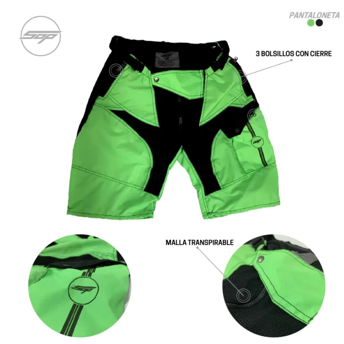 Pantaloneta MTB Pro SOP Biker - Image 3